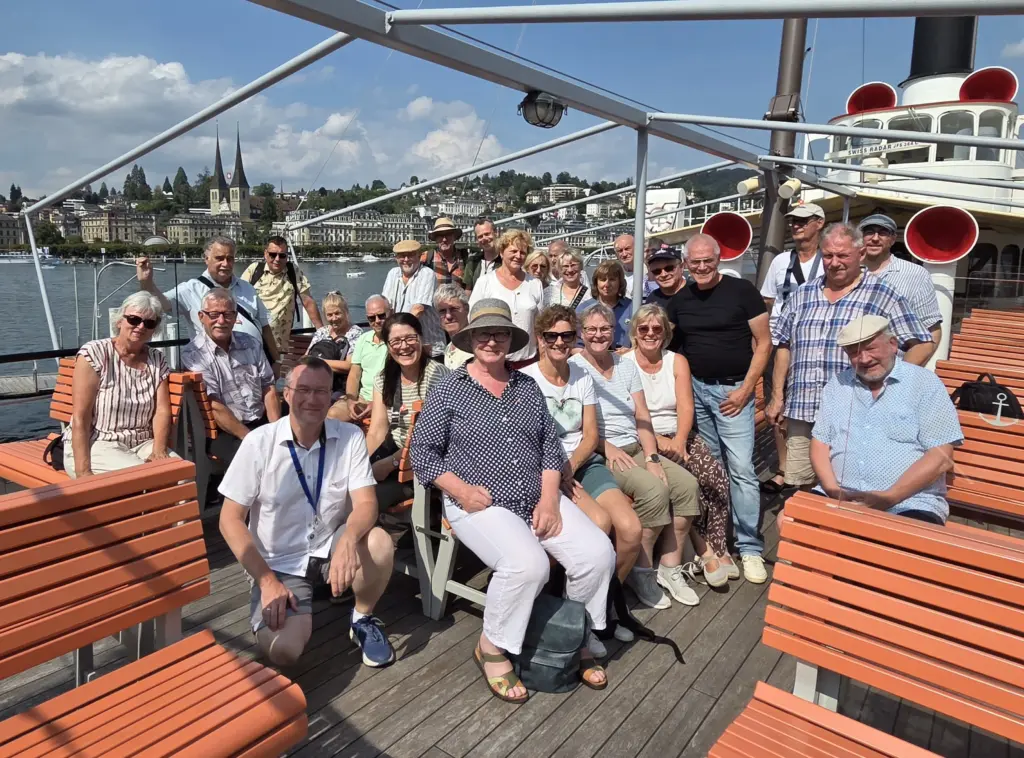 Schweiz Steam Cruises 2026 Gruppe